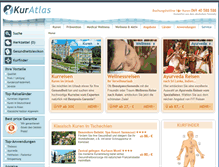Tablet Screenshot of kur-atlas.de